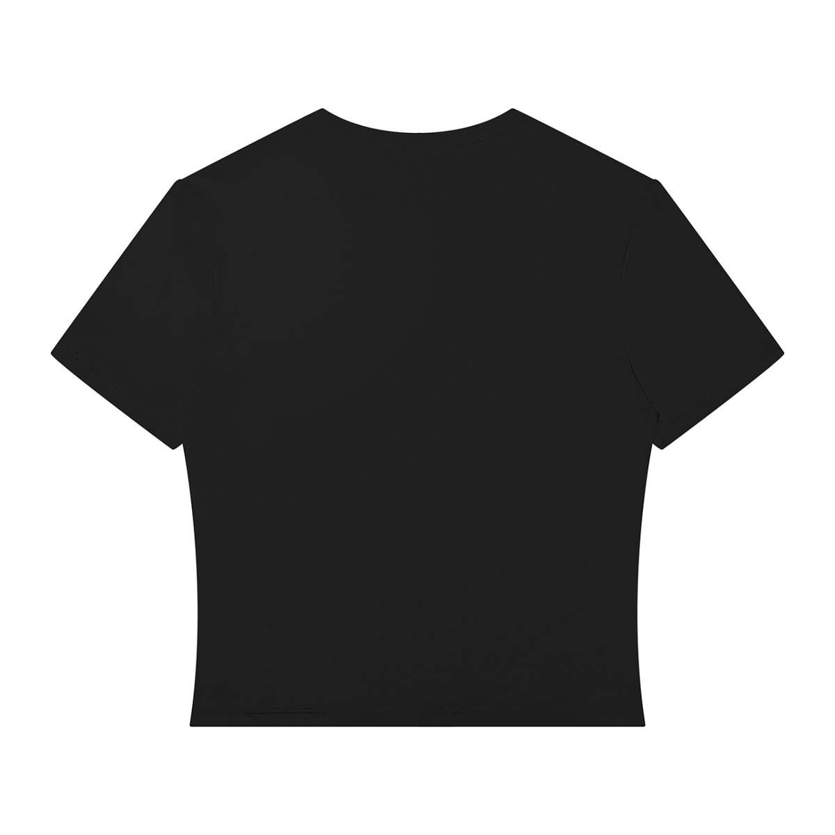 Baby Tee 002 V2 (white print)