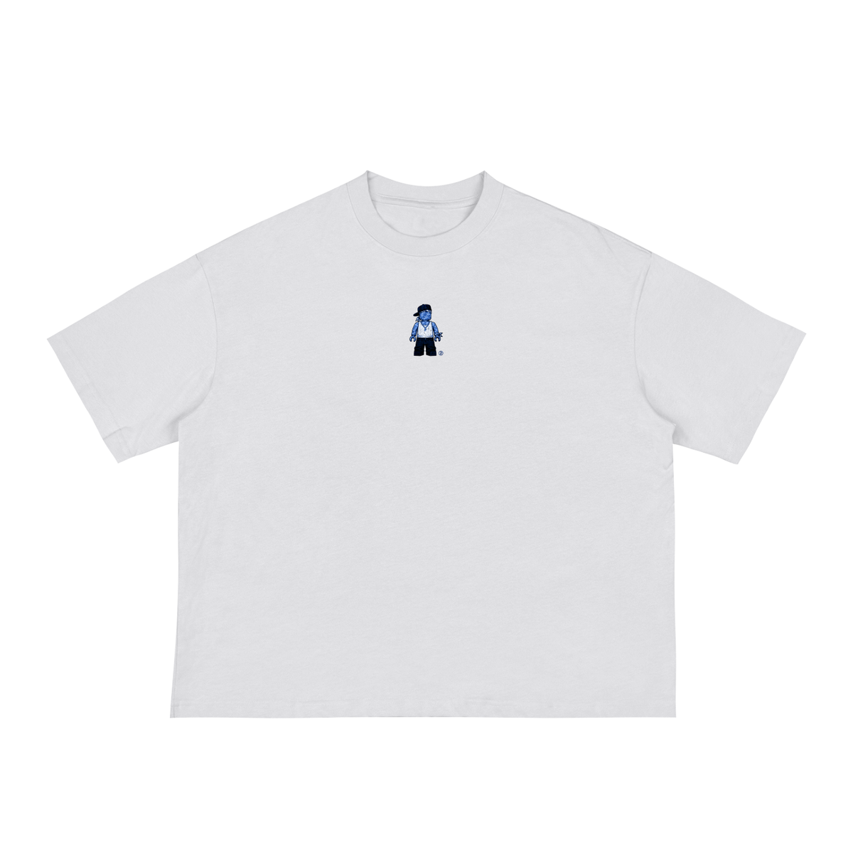 Certified Latino Boxy Tee (BLUE)